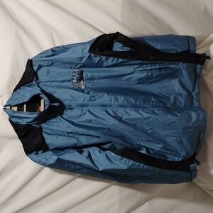 Cheneral Seattle Embroidered Vintage Zip Up Jacket W Removable Hood Sz.L